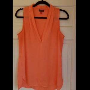 Women's watermelon-colored summer blouse.